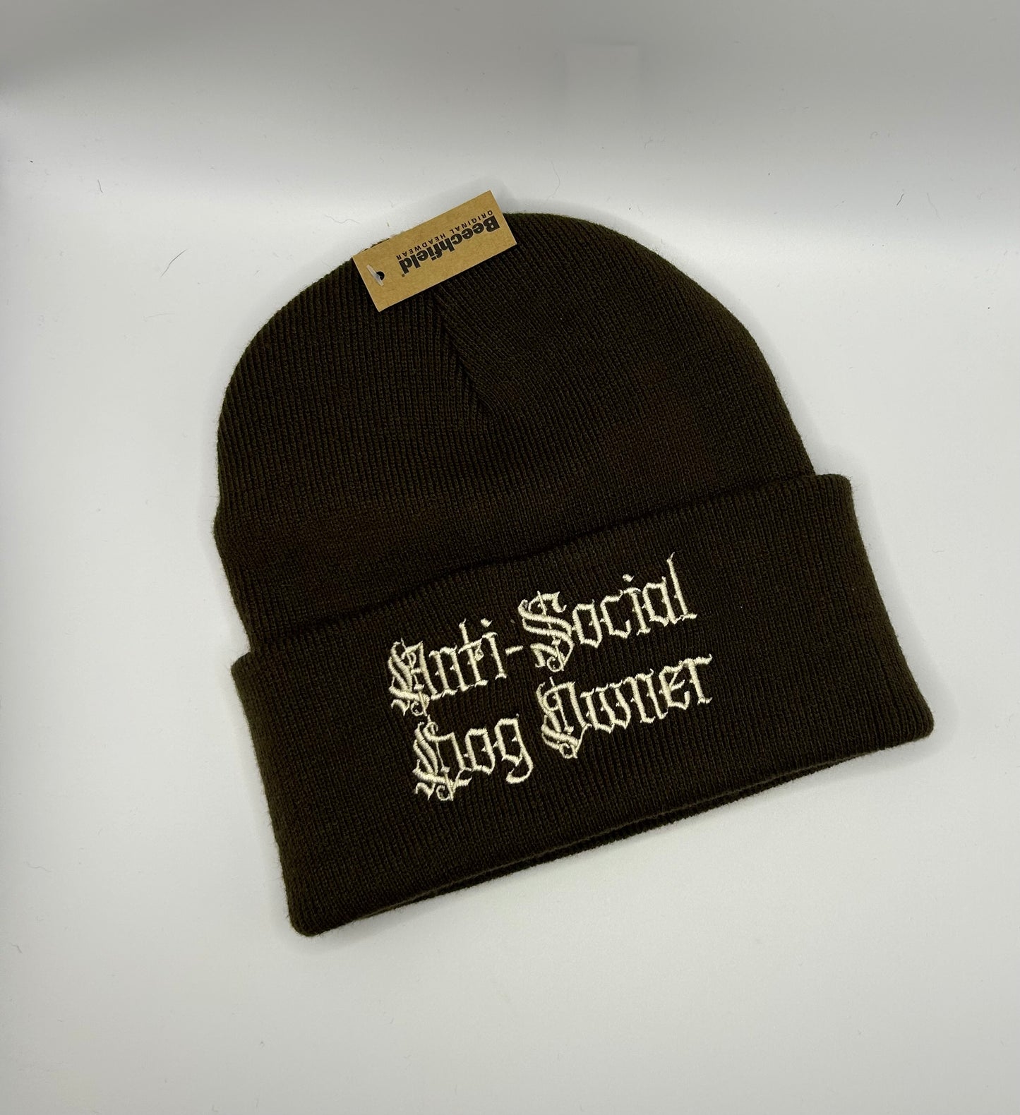 Anti-Social Dog Owner Beanie