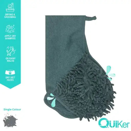 QuikDry Noodle Drying Towel/Mitts - Grooming
