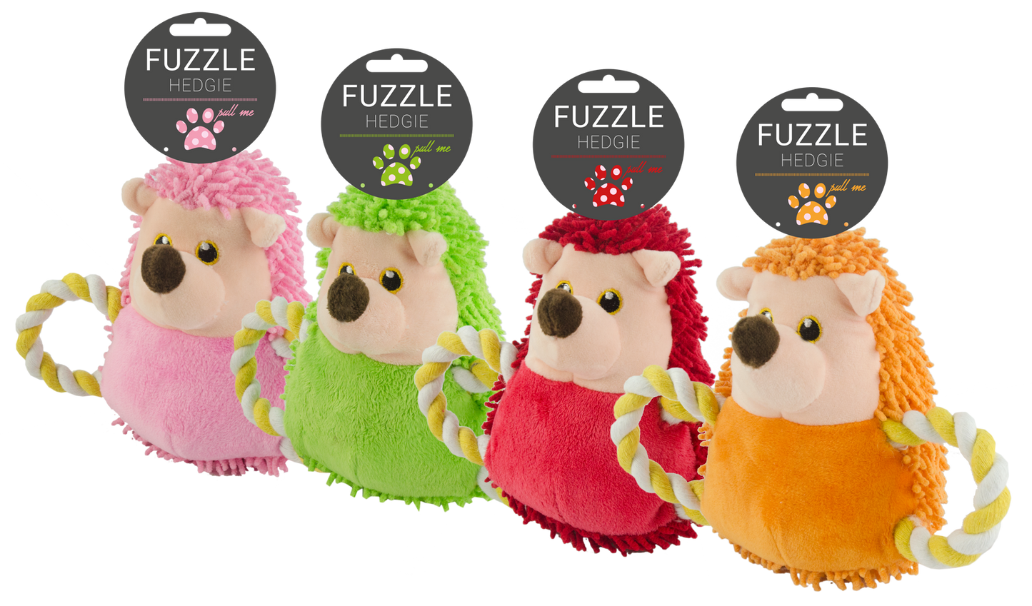 Fuzzle Hedgie Pull Me Green: Green