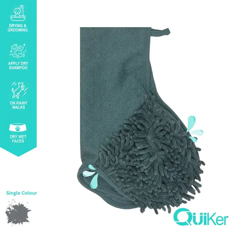QuikDry Noodle Drying Towel/Mitts - Grooming