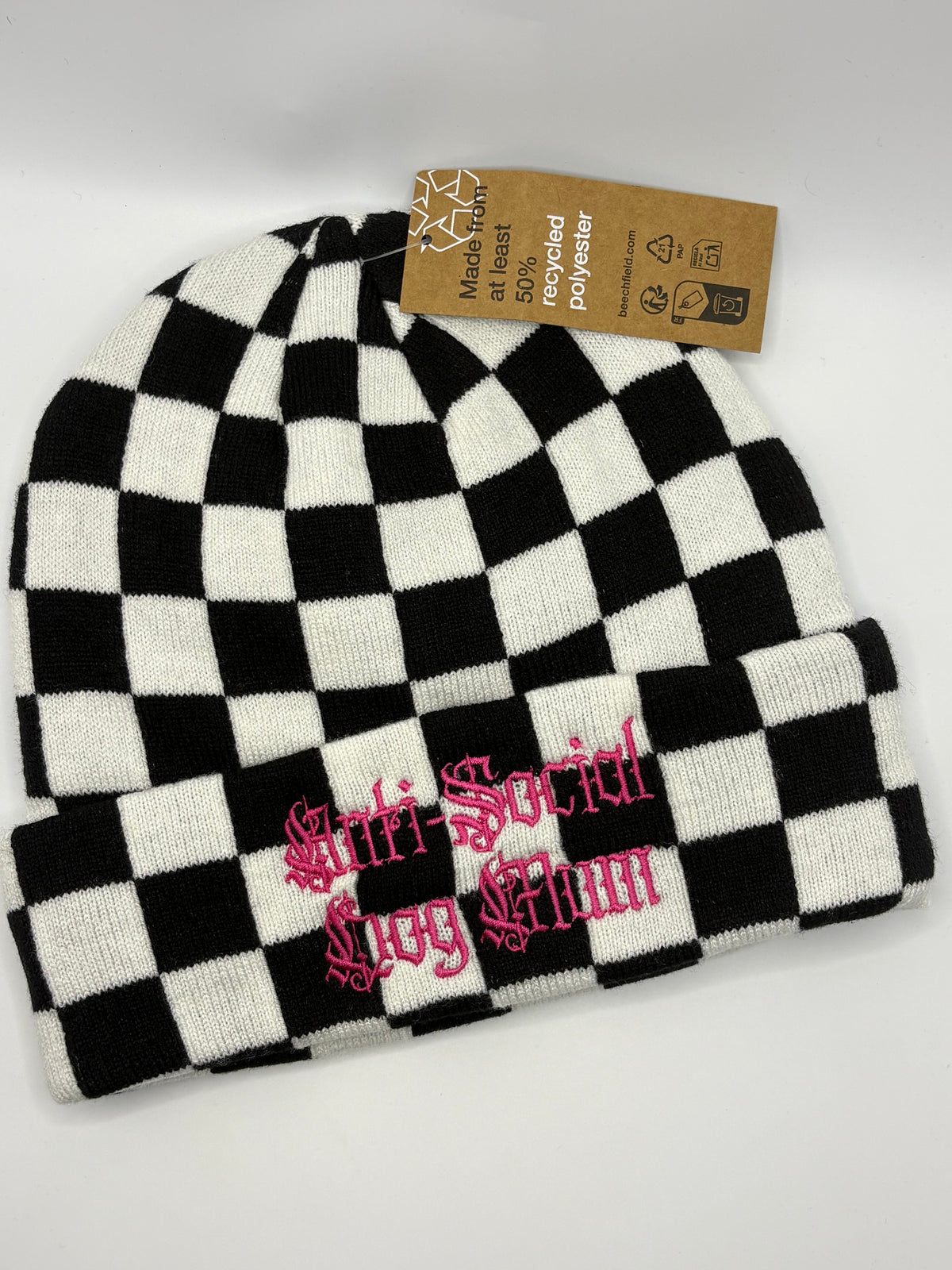 Antisocial Dog Mum beanie