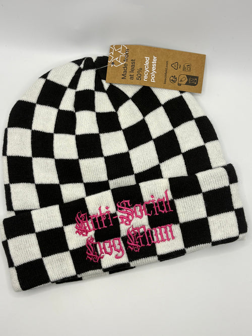 Antisocial Dog Mum beanie