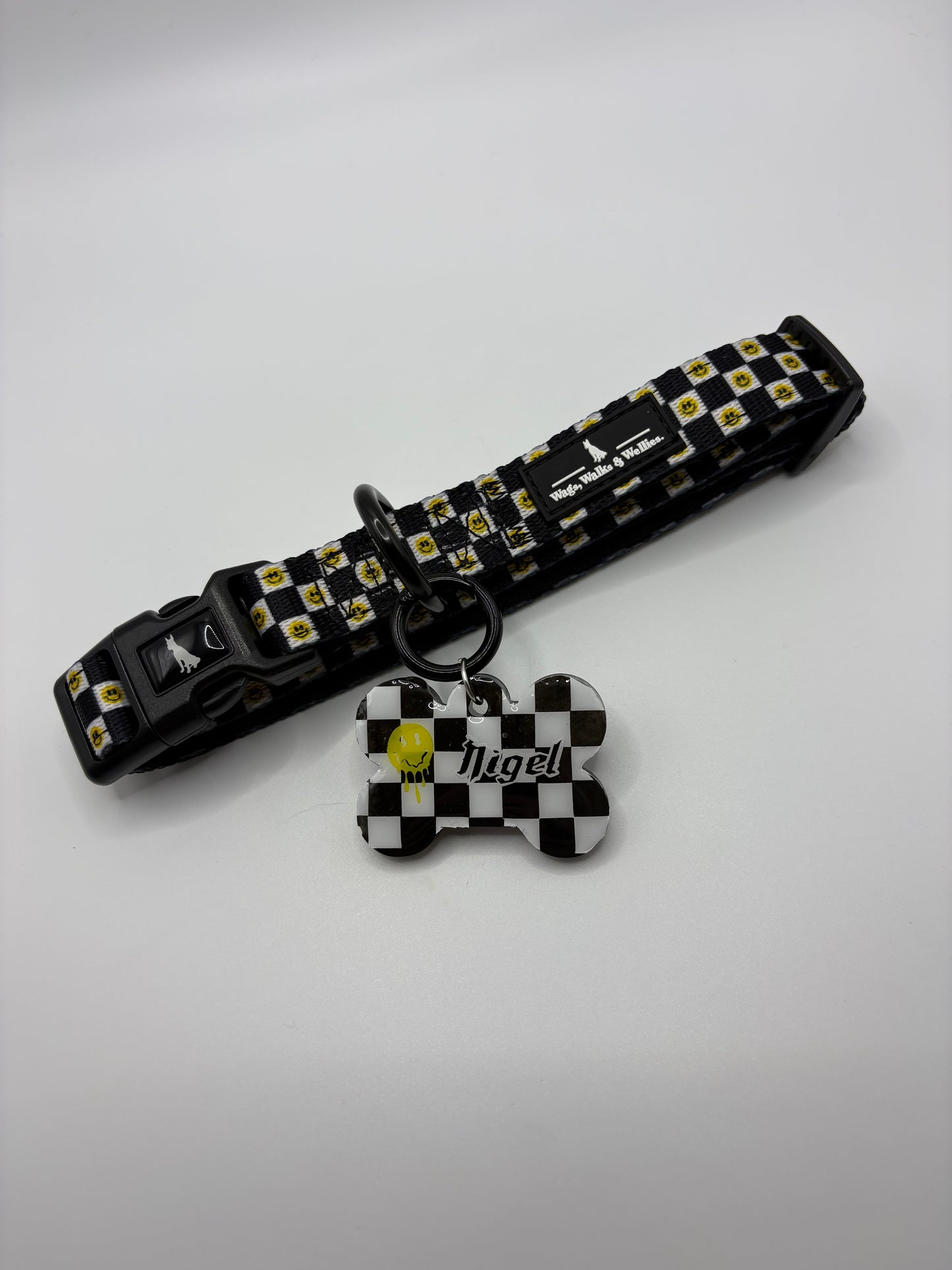 Checkerboard Never A Phase Collar 🏁