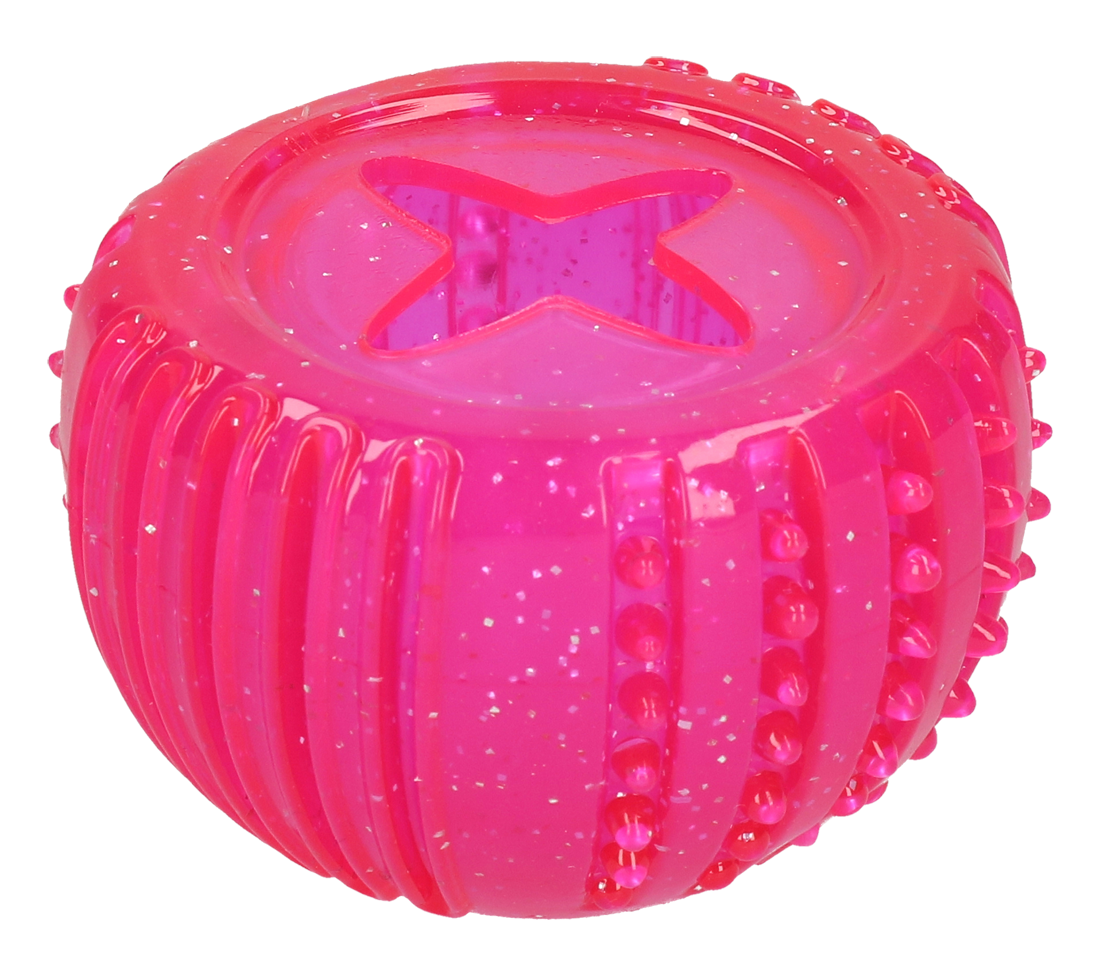 Dog Comets Vesta with Treat Locker Pink: Pink