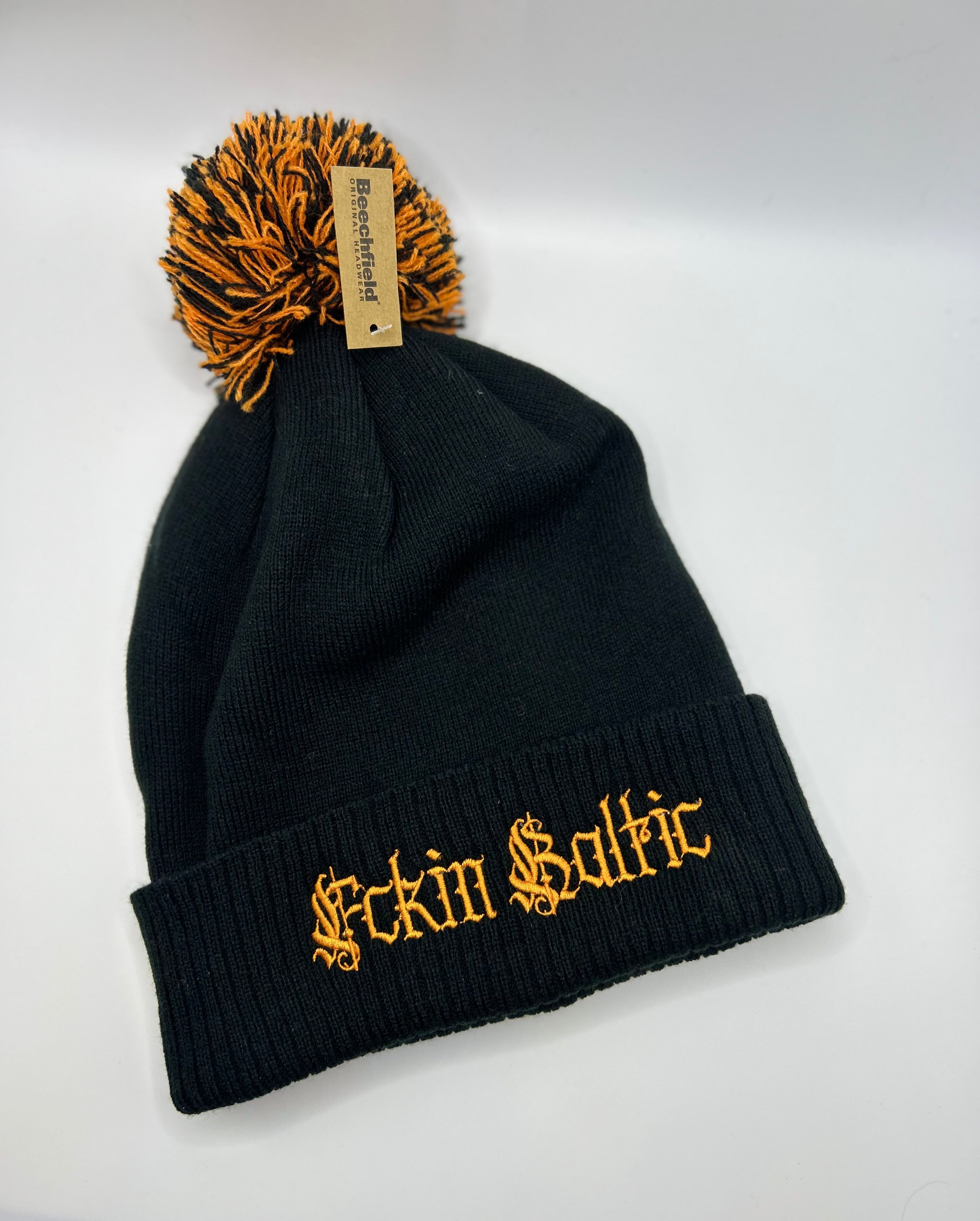 Fckin Baltic Bobble Beanie