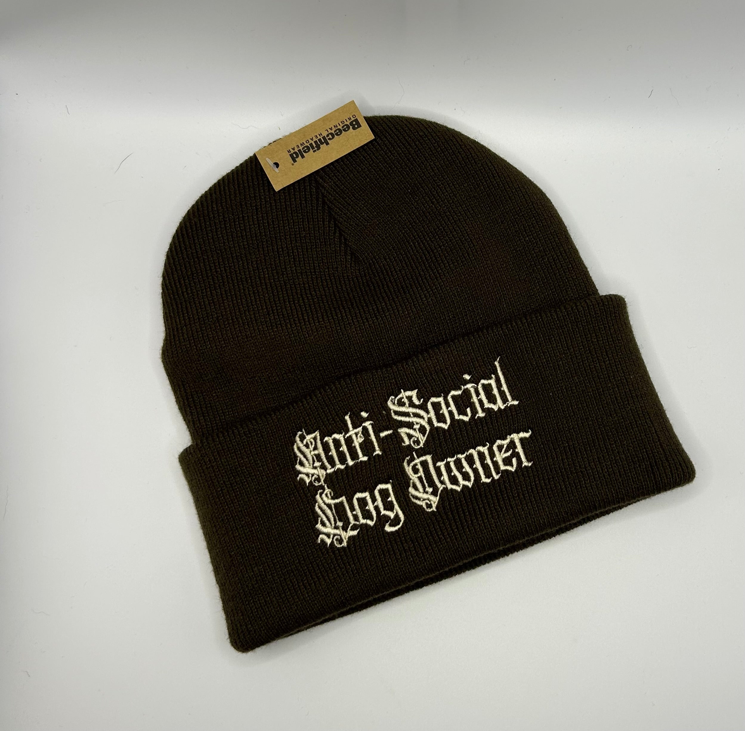 Anti-Social Dog Owner Beanie