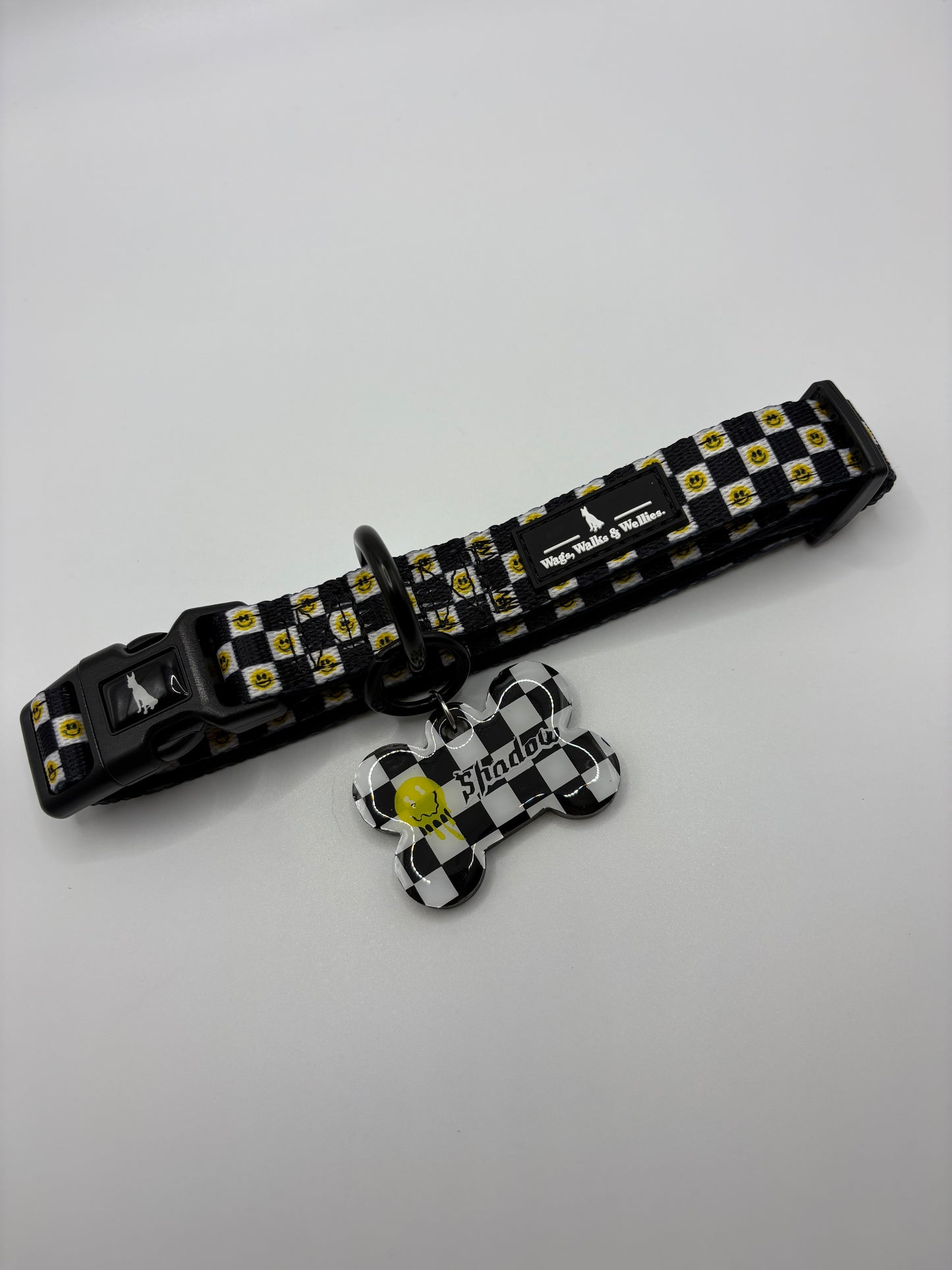 Checkerboard Never A Phase Collar 🏁