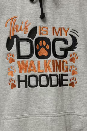 Dog walking Hoodie