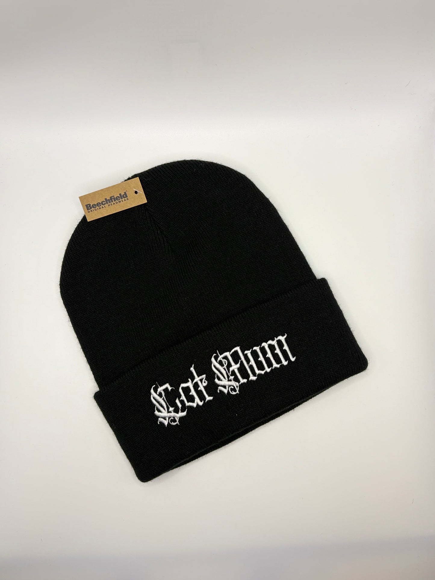 Cat Mum Beanie- Black