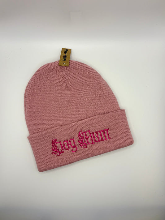 Dog Mum Beanie- Pink