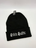 Fckin Baltic Beanie- Black