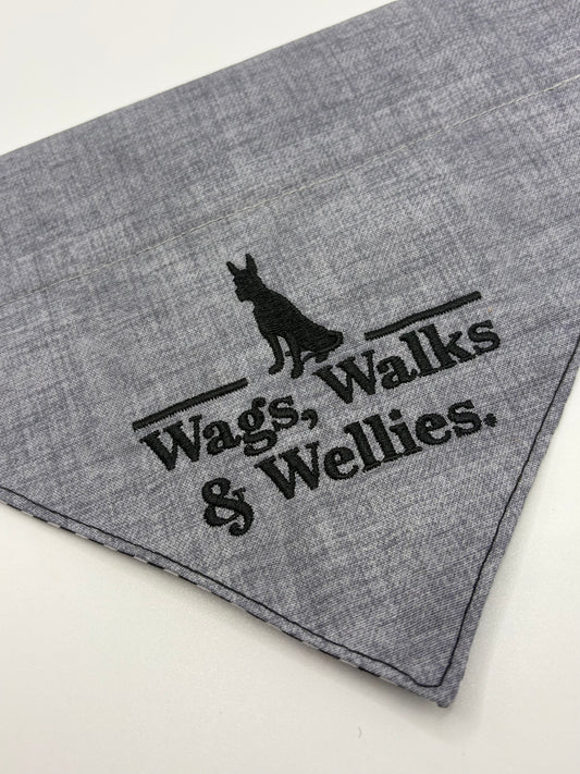 Grey Bandana Reversible