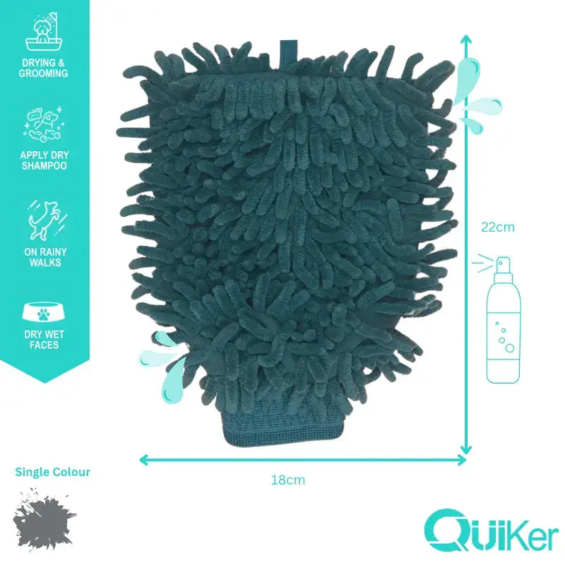 QuikDry Multi-Purpose Noodle Mitt -Dry Groom