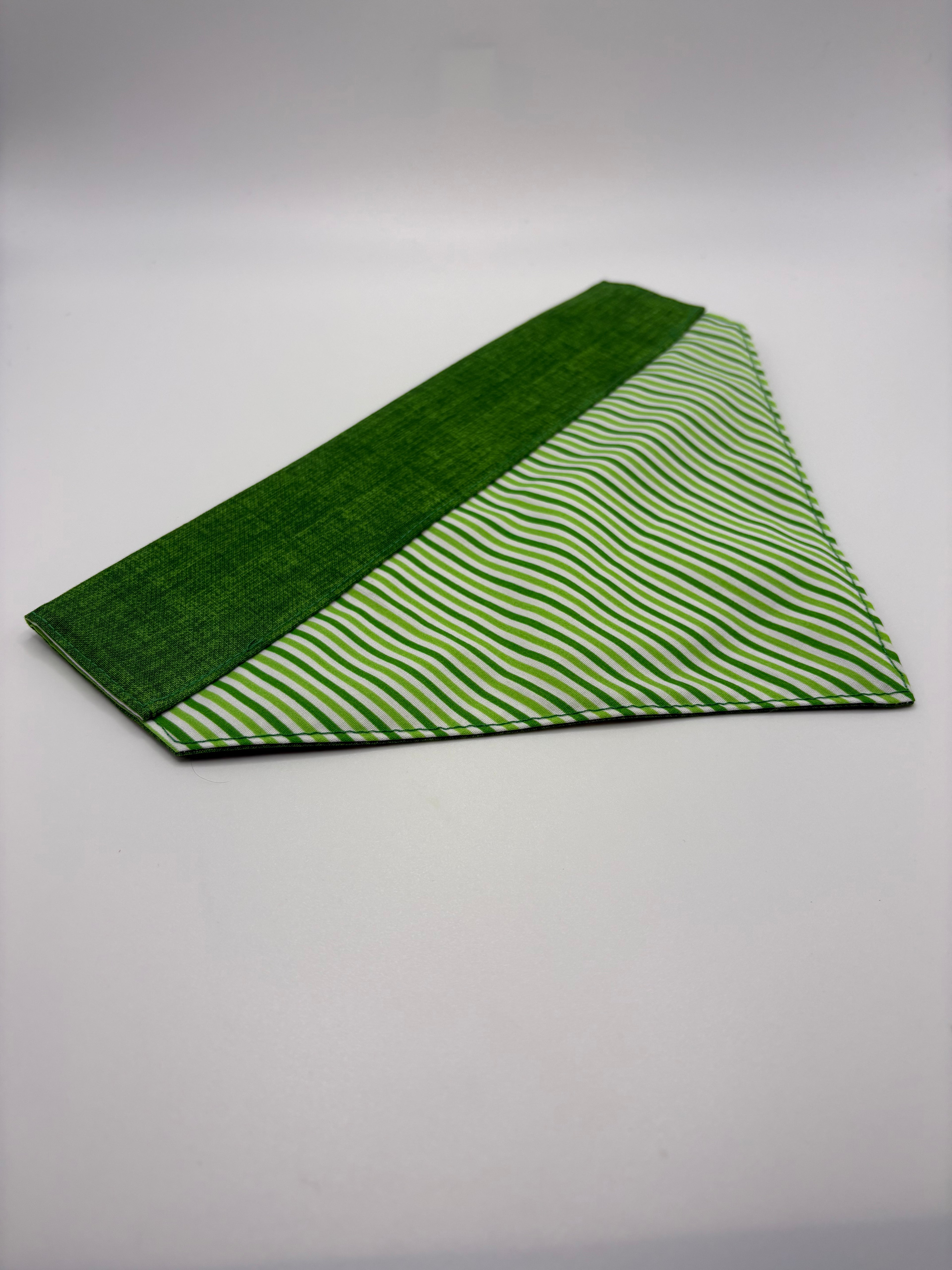 Green Wags,Walks & Wellies bandana reversible