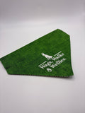 Green Wags,Walks & Wellies bandana reversible