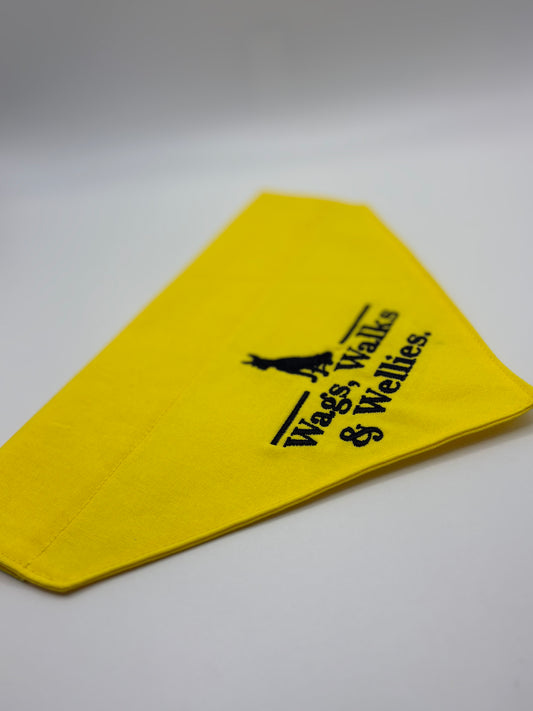 Yellow Logo Bandana